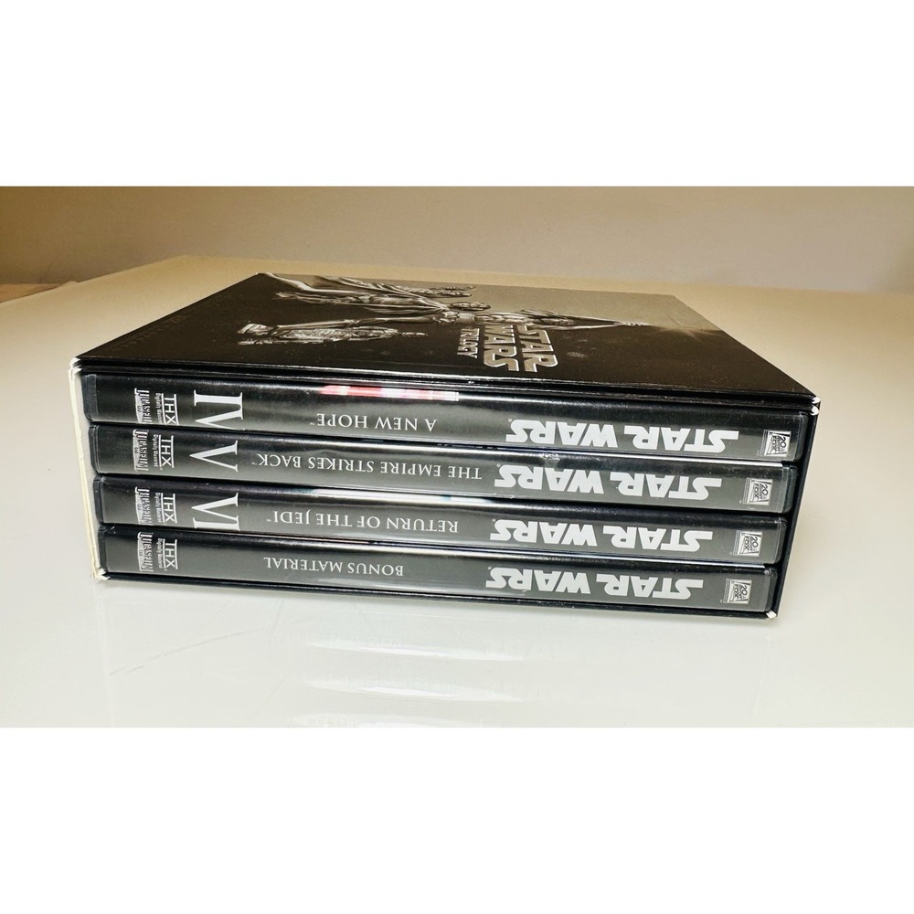 STAR WARS Original Trilogy (DVD 2004) 4-Disc Box Set Widescreen 4,5,6 LOT of 7 - Picture 2 of 16